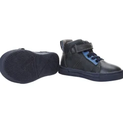 Bottillons effet cuir et imprimé camouflage pour bébé garçon