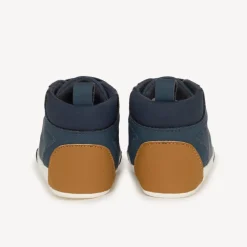 Bottillons souples à lacets élastiqués pour bébé garçon