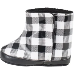 Bottines à carreaux fantaisie