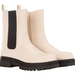 Bottines effet cuir avec semelles chunky pour fille