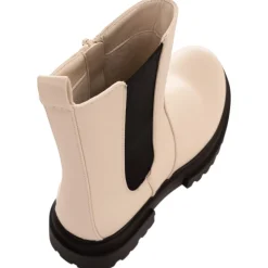 Bottines effet cuir avec semelles chunky pour fille
