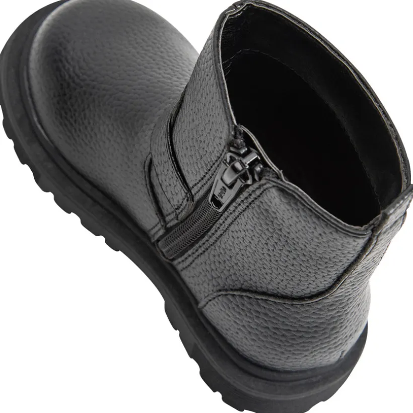 Bottines effet cuir à boucle et motif cœurs pour bébé fille