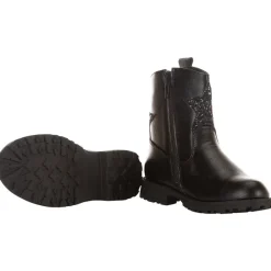 Bottines style cowboy avec étoiles strass pour fille