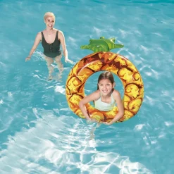 Bouée gonflable Ananas 116 cm