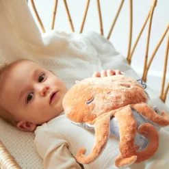 Bouillotte-peluche poulpe