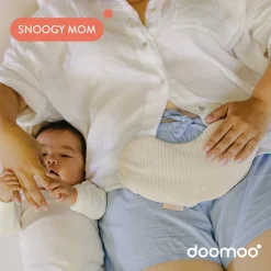 Bouillotte sèche Snoogy Mom Corduroy Sand