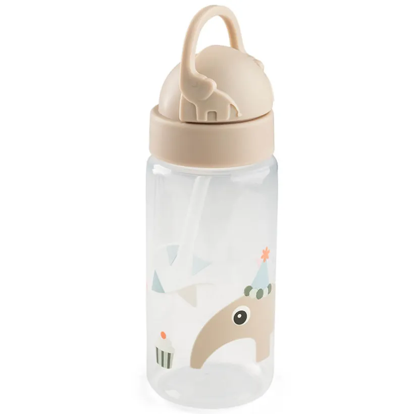 Bouteille avec paille Celebration Sable 350ml