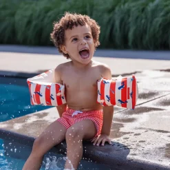 Brassard gonflable 0/2 ans - Ocean Stripes