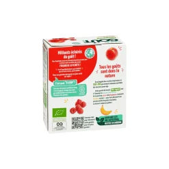 Brassé à base de riz, pêche et framboise - 4 x 85g