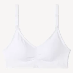 Brassière d'allaitement sans coutures et réglable unie