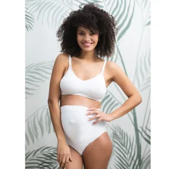 Brassière d'allaitement sans coutures et réglable unie
