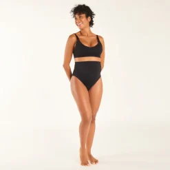 Brassière d'allaitement sans coutures et réglable unie