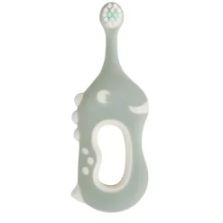 Brosse à dents ergonomique 6M+ Dinosaure vert
