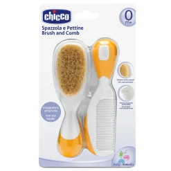 Brosse et peigne - Orange