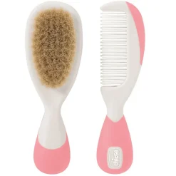 Brosse et peigne - Rose