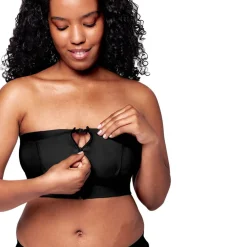 Bustier d'expression Hands-free L pour tire-lait noir