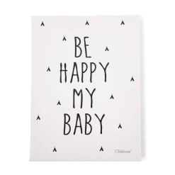 Cadre décoration bébé – Be happy my baby