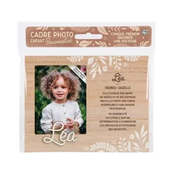 Cadre photo personnalisé 18,5 x 14,5 cm Léa