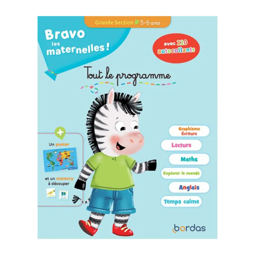Cahier d'activités Bravo les maternelles ! Grande Section