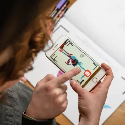 Cahier de dessin animé "Au temps des dinosaures"