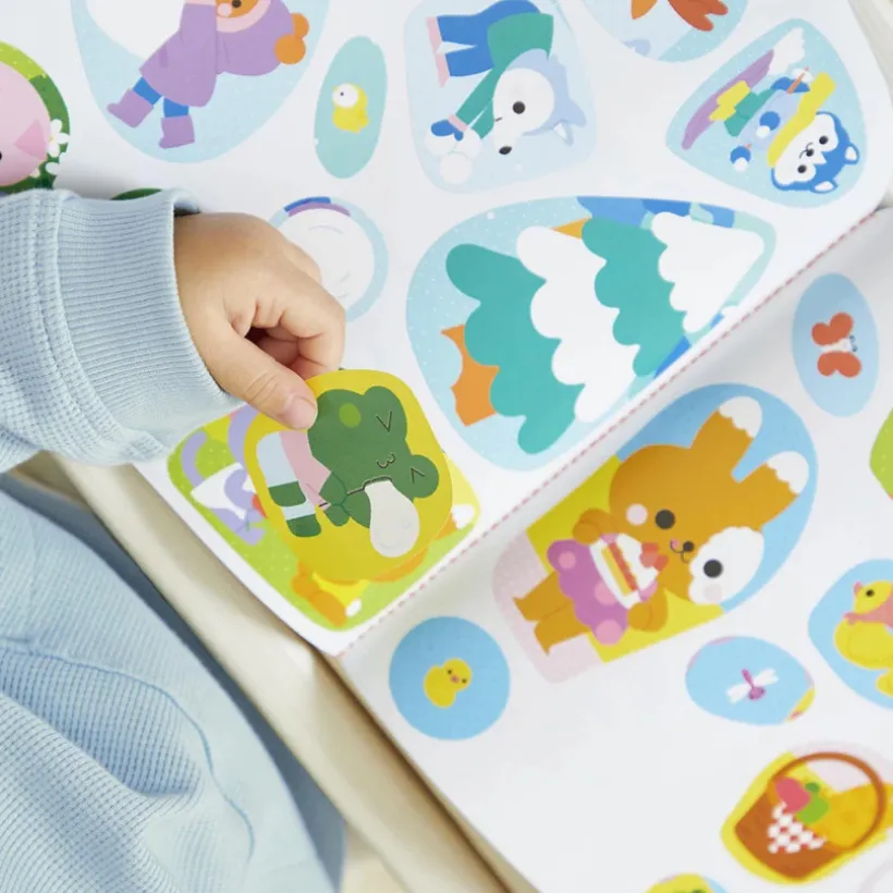 Cahier de stickers La Campagne