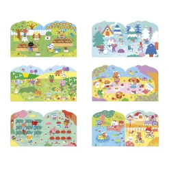 Cahier de stickers La Campagne