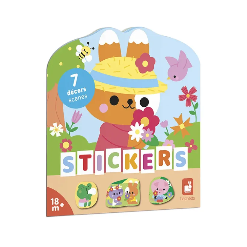 Cahier de stickers La Campagne