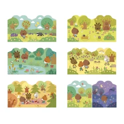 Cahier de stickers La Forêt