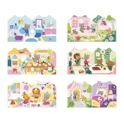 Cahier de stickers La Maison