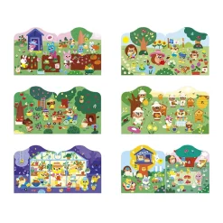 Cahier de stickers Le Jardin
