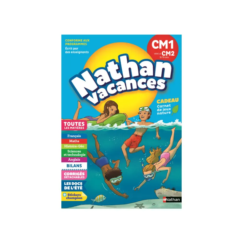 Cahier de vacances - CM1 vers le CM2