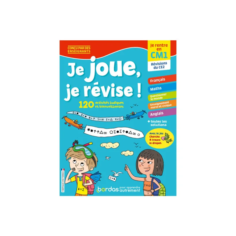 Cahier de vacances - Je joue, je révise, je rentre en CM1