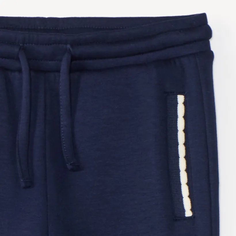 Caleçon fille style jogger uni