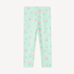 Caleçon long imprimé fantaisie pour bébé fille
