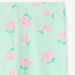Caleçon long imprimé fantaisie pour bébé fille