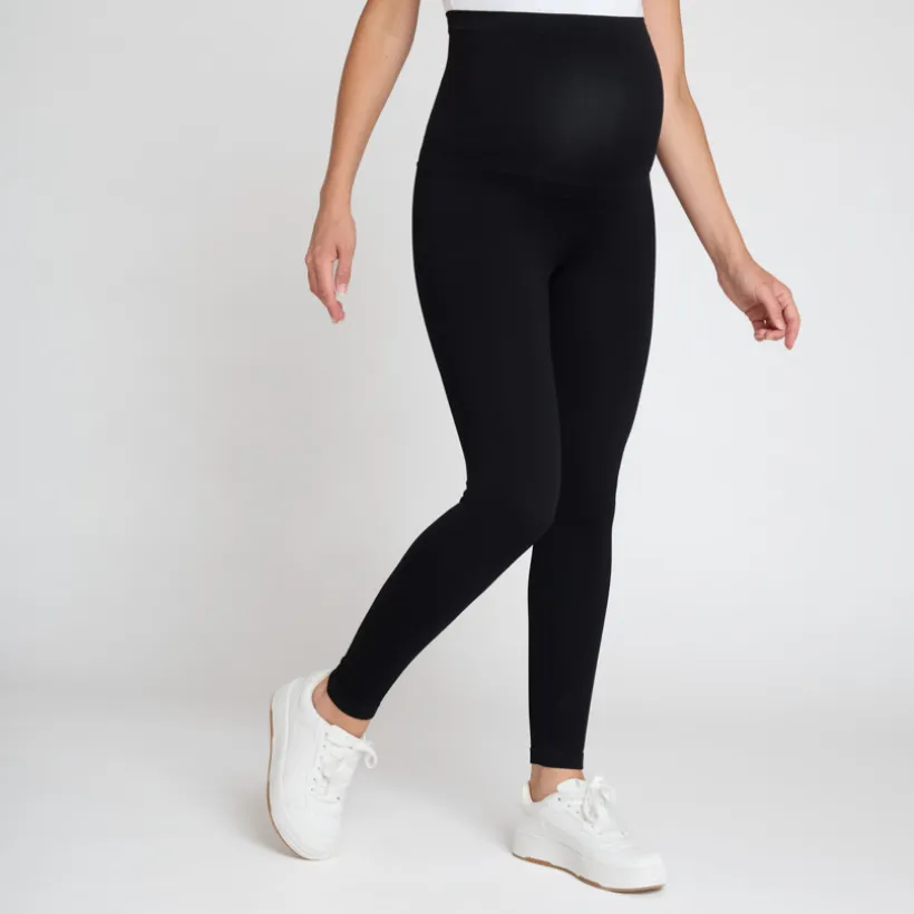 Caleçon post-partum en microfibre avec bandeau haut