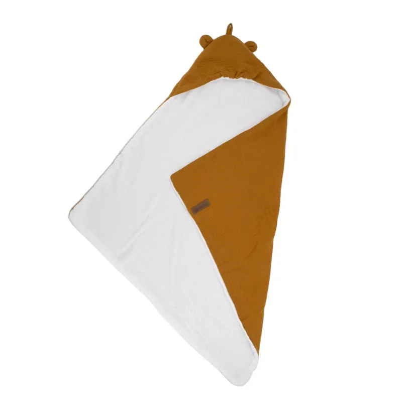 Cape de bain bi-matière 75 x 75 cm Boubou