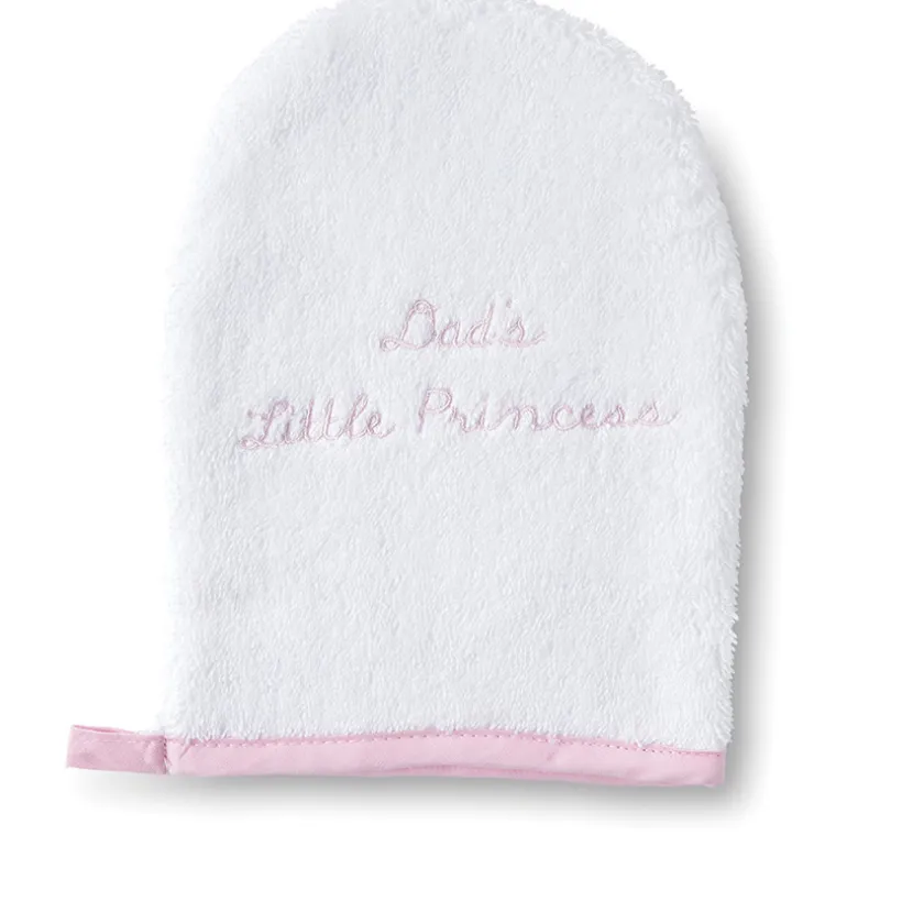 Cape de bain et gant de toilette little princess