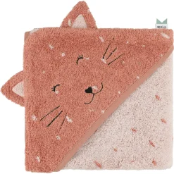 Cape de bain Mrs Cat 75 x 75 cm