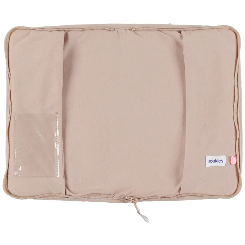 Carnet de santé fausse fourrure Lily Camel