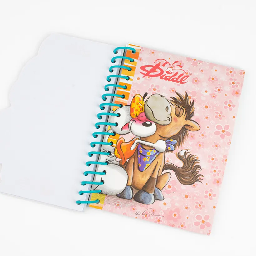 Carnet à spirales A6 Diddl et ses amis (Modèle aléatoire)