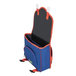 Cartable à 2 compartiments Super Mario bleu