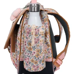 Cartable Héloise avec poche pour gourde - multicolores