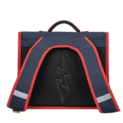 Cartable Pokémon Pikachu 38 cm – bleu et rouge
