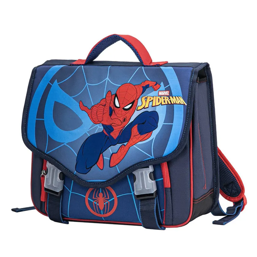 Cartable Spiderman 38 cm - Bleu