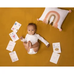 Cartes photo de naissance bébé fille x28