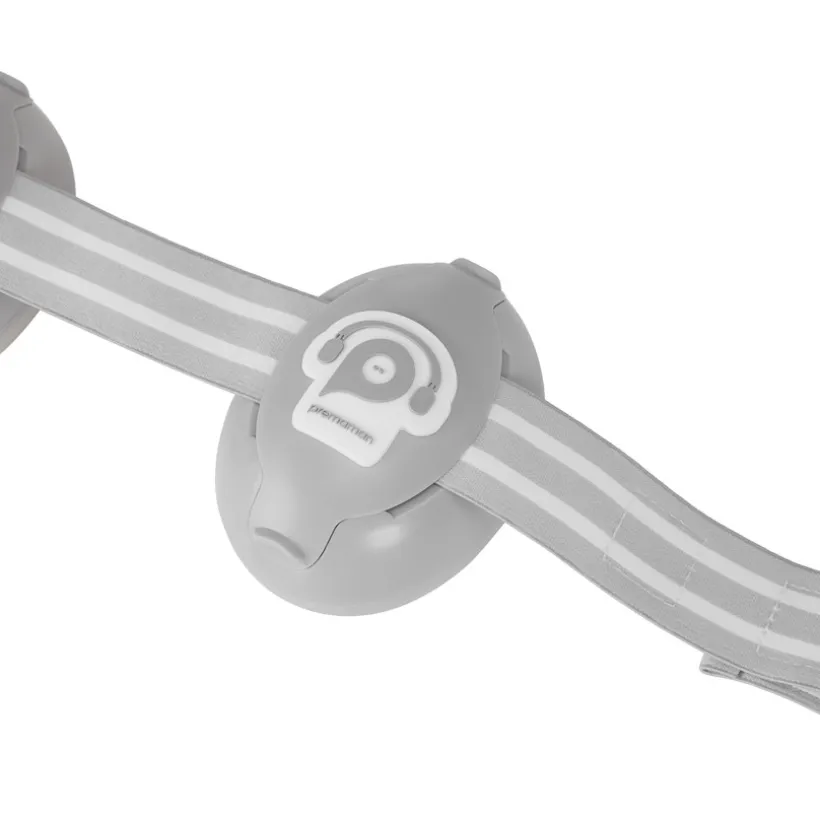 Casque anti-bruit pour bébé gris