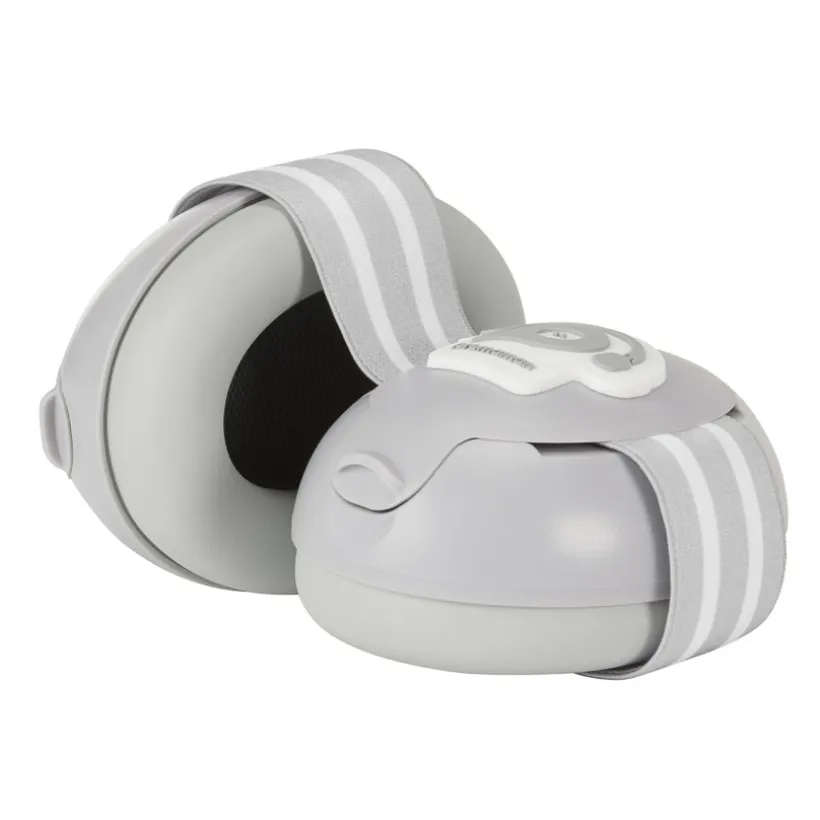 Casque anti-bruit pour bébé gris