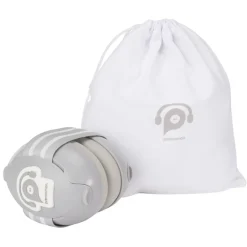 Casque anti-bruit pour bébé gris