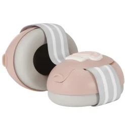 Casque anti-bruit pour bébé rose